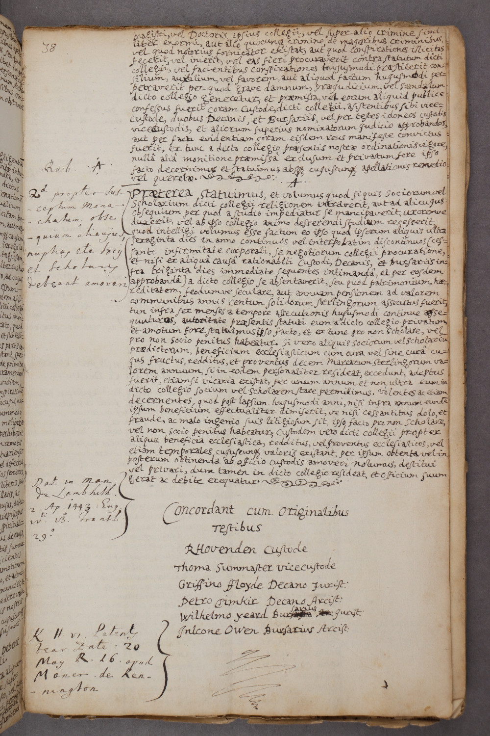 25 recto Page 38